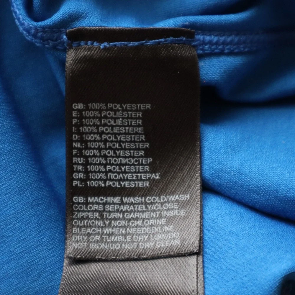 The North Face Hoodie Mens Small Flash Dry-XD Active‎ Pullover Blue Long Sleeve